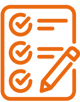 Icon to show a report Icon to show a report